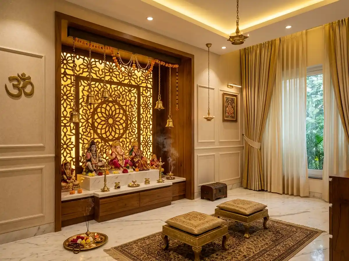 Puja Mandir Interior Design Services