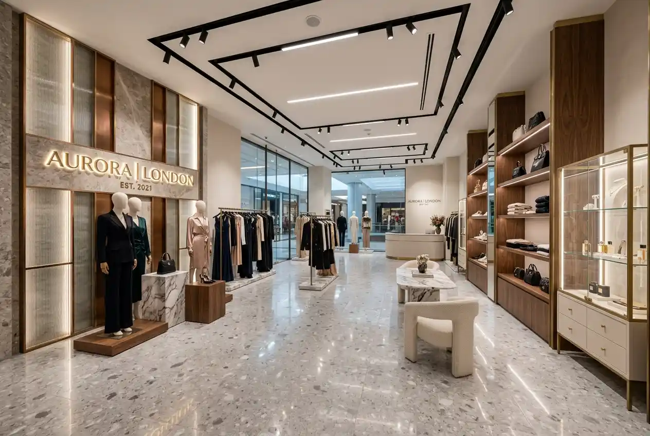 Retail and Mall Showroom Interior Services